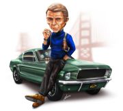 Steve McQueen as BULLITT