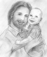 Son & Grandson, first Father's Day