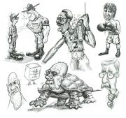 doodling/drawings