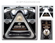 H-D® custom billiard accessories clamshell packaging design