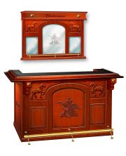 Budweiser® Bar and back bar design