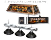 H-D® optional billiard lamp designs