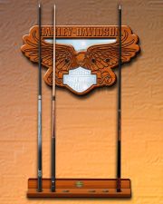 Custom H-D® Two piece wall mount billiard rack concept