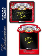 Budweiser® Message Board design concepts
