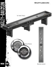 H-D® Dark Custom™ shuffleboard concept