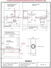 Bathroom Elevation Detail Floor Plan
